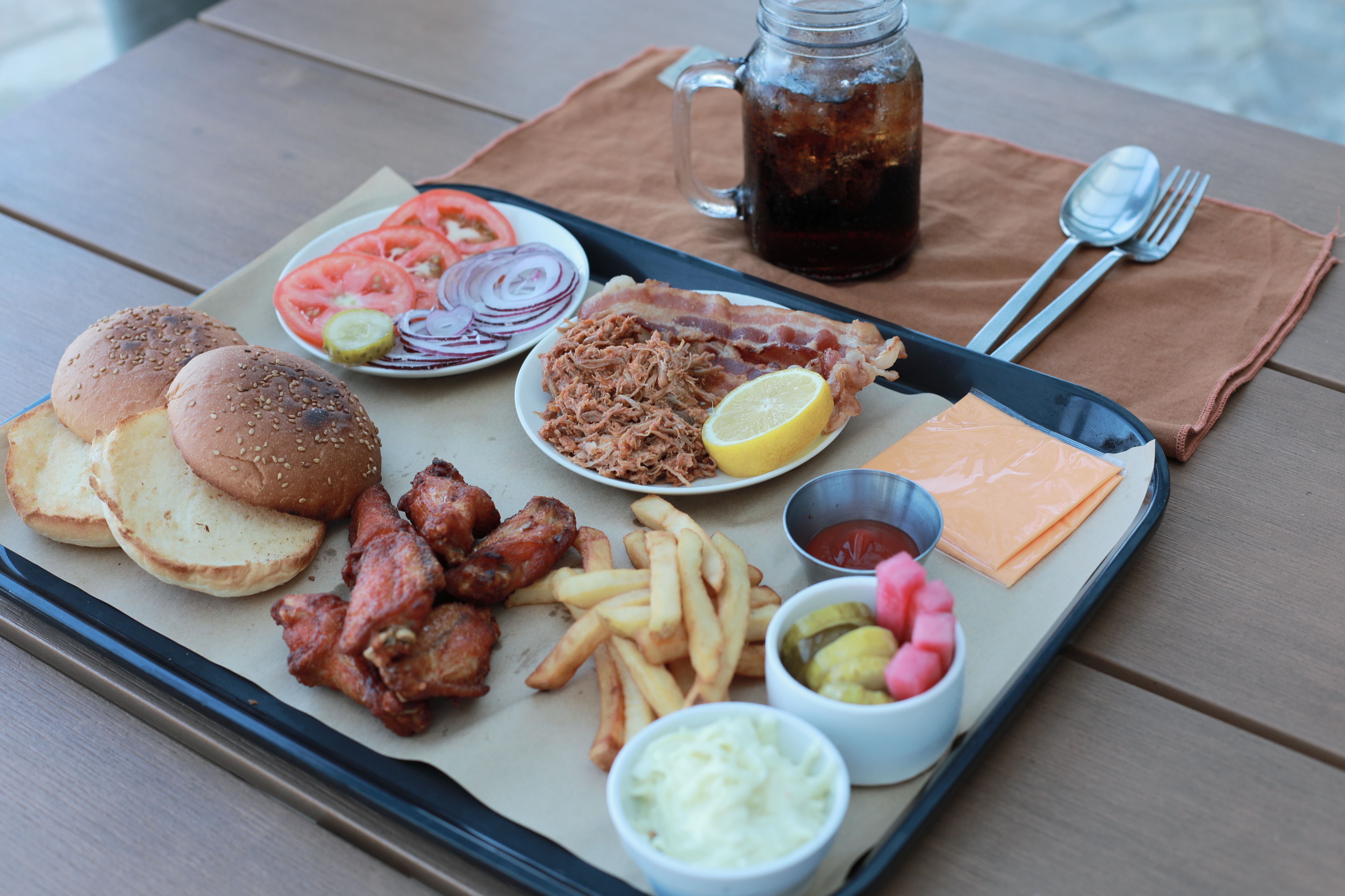 American BBQ Platter